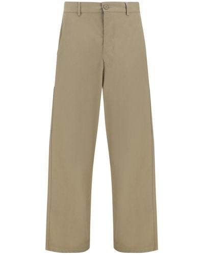 MM6 by Maison Martin Margiela Trousers - Natural