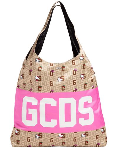 Gcds Monogram Hello Kitty Hello Kitty Tote Bag - Pink