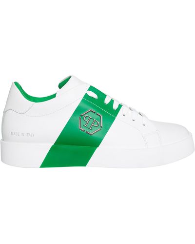 Philipp Plein Hexagon Sneakers - Green