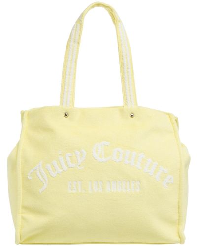 Juicy Couture Iris Towelling Tote Bag - Yellow