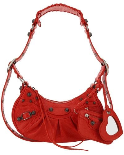 Balenciaga Women's Le Cagole Xs Shoulder Bag - Red