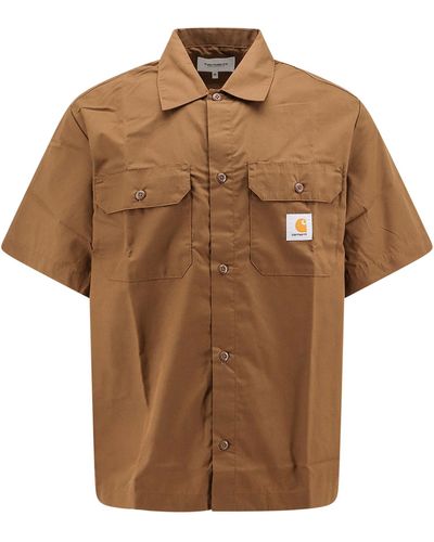 Carhartt Short Sleeve Shirt - Brown