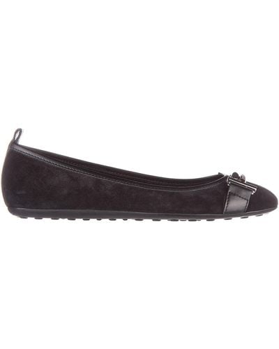 Tod's Double T Ballet Flats - Brown