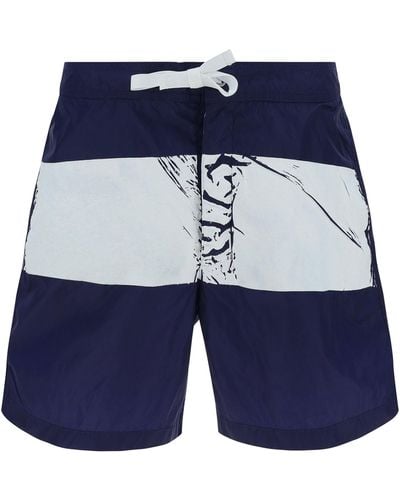 Stone Island Swim Shorts - Blue