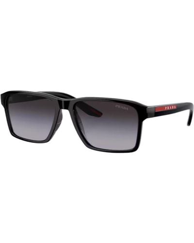 Prada Linea Rossa Sunglasses 05ys Sole - Grey