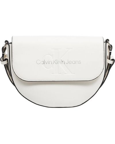 Calvin Klein Shoulder Bag - White