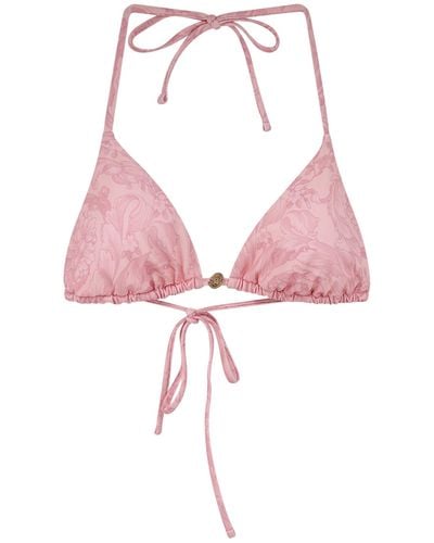 Versace Bikini Top - Pink