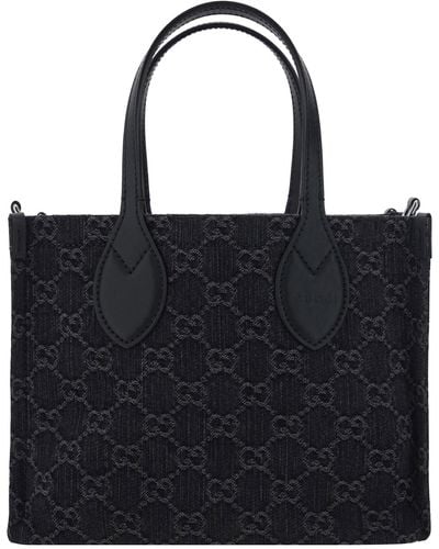 Gucci Shopping bag gg marmont - Nero