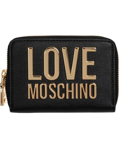 Portafogli e portatessere Love Moschino da donna | Sconto online fino al  40% | Lyst