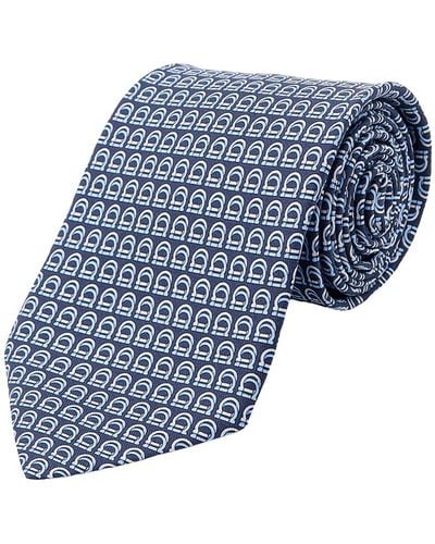 Ferragamo Cravatta - Blu