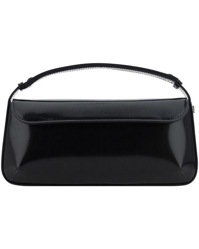 Courreges Baguette Handbag - Black