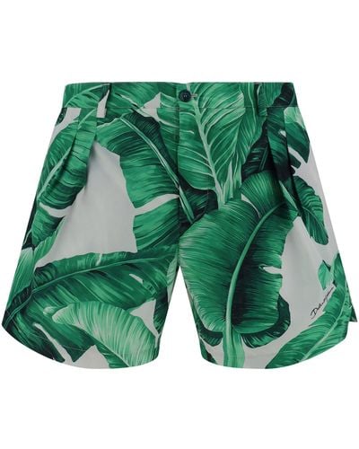 Dolce & Gabbana Swim Shorts - Green