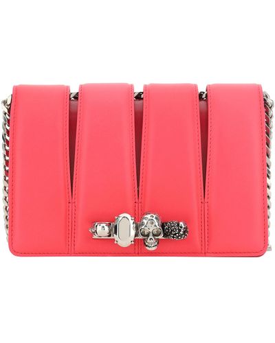 Pink Alexander McQueen Crossbody bags and purses for Women | Lyst