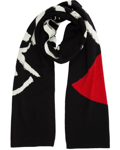 Boutique Moschino Wool Scarf - Multicolour