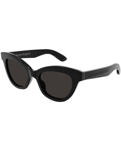 Alexander McQueen Sunglasses Am0391s - Black