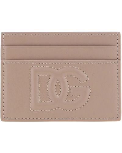 Dolce & Gabbana Dg Credit Card Holder - Brown