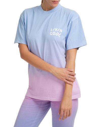 LIVINCOOL T-shirt - Blu