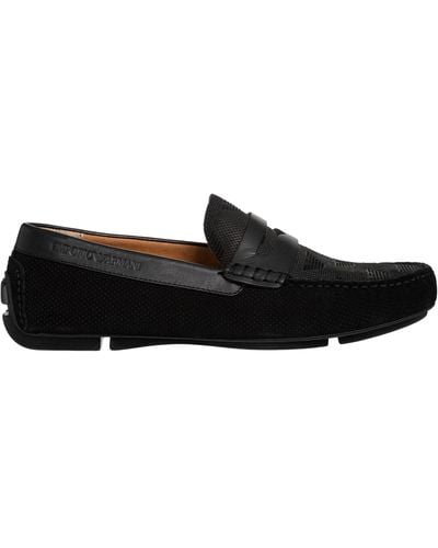 Emporio Armani Loafers - Black