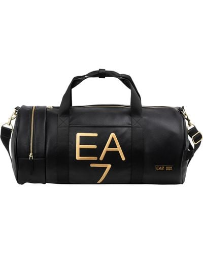 EA7 Train Soccer Gym Bag - Black