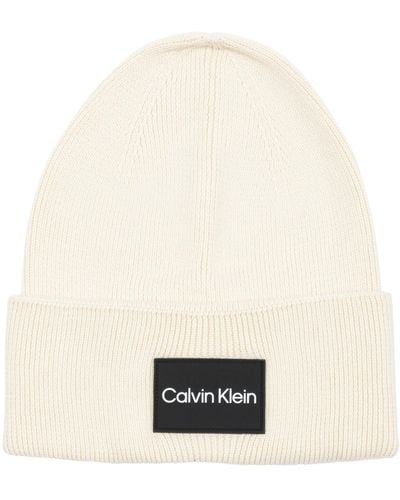 Calvin Klein Beanie - Natural