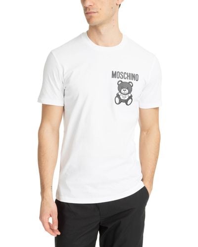 Moschino T-shirt teddy bear - Bianco
