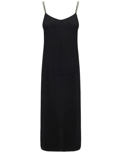 Lanvin Summer Midi Dress - Black
