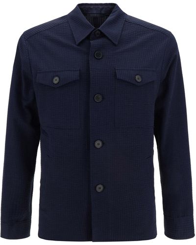 Harris Wharf London Jacket - Blue