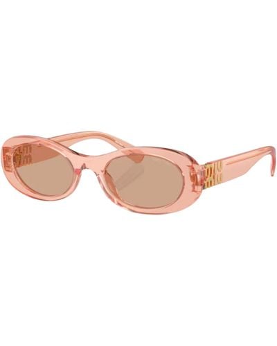 Miu Miu Sunglasses 06zs Sole - Pink