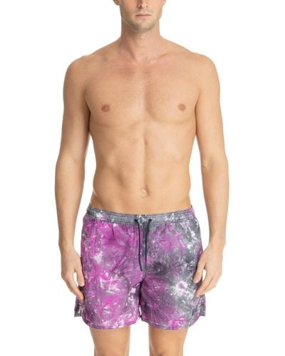 EA7 Swim Shorts - Purple