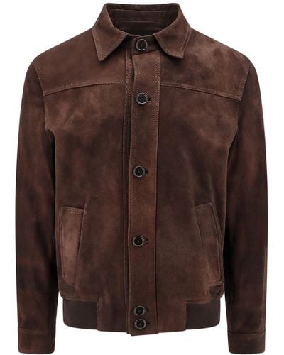 Salvatore Santoro Leather Jackets - Brown