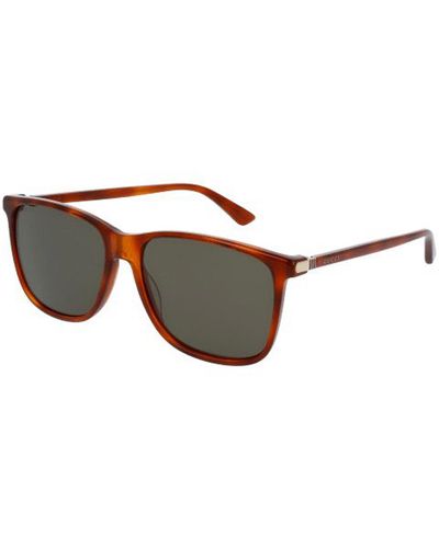 Gucci Sunglasses GG0017S - Metallic
