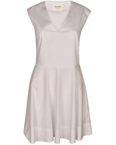 Blugirl Blumarine Mini Dress - White