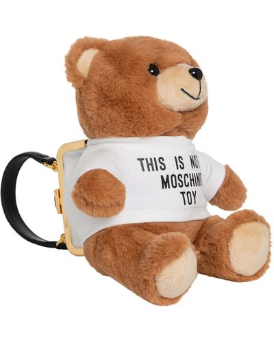 Moschino Teddy Bear Handbag - Brown