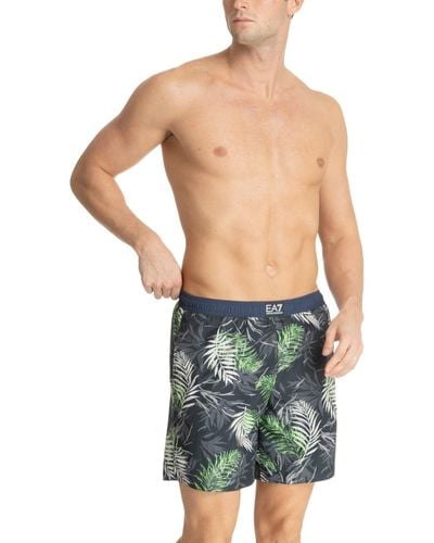 EA7 Swim Shorts - Green