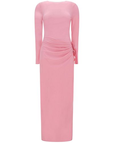 Magda Butrym Re24 Long Dress - Pink
