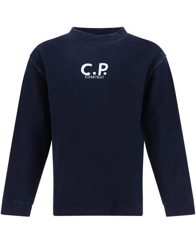 C.P. Company Indigo Sweatshirt - Blue