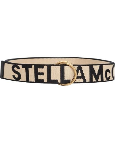 Stella McCartney Cintura stella logo - Bianco