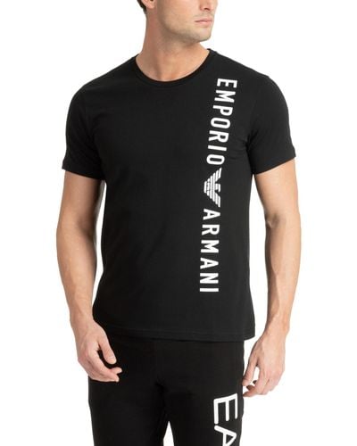 Emporio Armani T-shirt swimmwear - Nero
