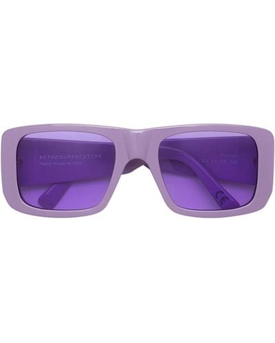 Retrosuperfuture Sunglasses Onorato Gomma - Purple