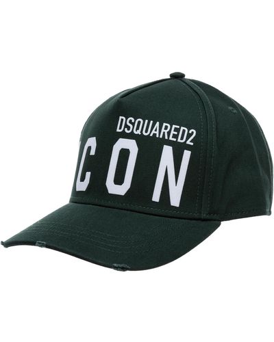 DSquared² Icon Cotton Baseball Cap - Green