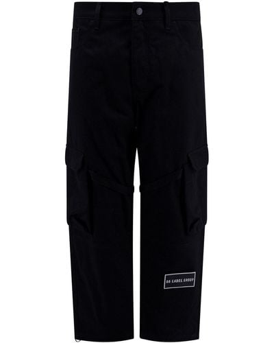 44 Label Group Trousers - Black