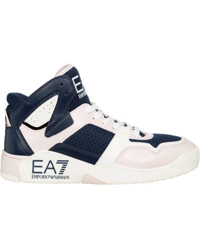 EA7 High-top Trainers - Blue