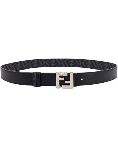 Fendi Ff Belt - White