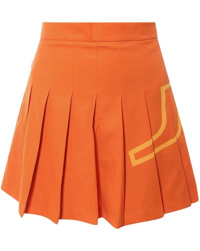 J.Lindeberg Naomi Mini Skirt - Orange
