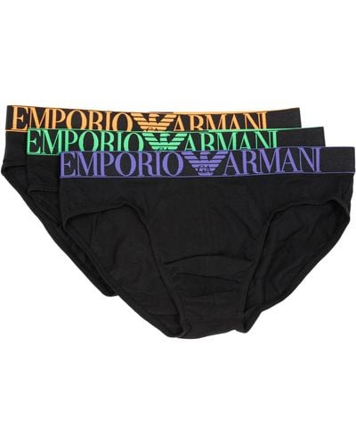 Emporio Armani Underwear Briefs - Black