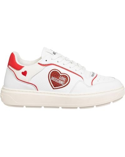 Love Moschino Sneakers bold love - Bianco