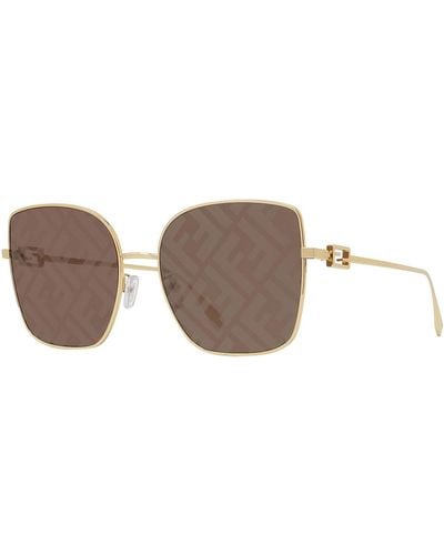 Fendi Sunglasses Fe40013u - Gray