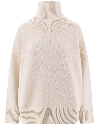 Chloé Roll-neck Sweater - White