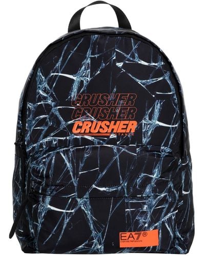 EA7 Crusher Crusher Backpack - Blue