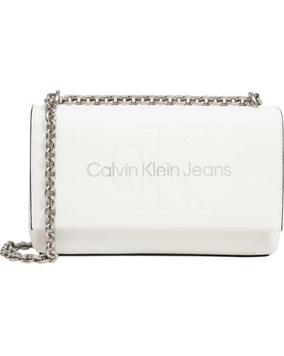 Calvin Klein Shoulder Bag - White
